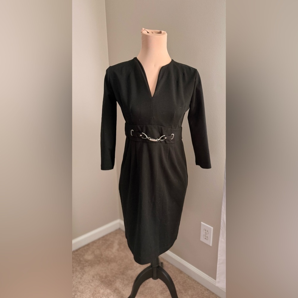 White House Black Market Black  Women’s Dress - Size 4